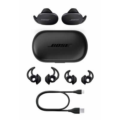 BOSE ワイヤレスイヤホン Bose QuietComfort Earbuds Triple Black ...