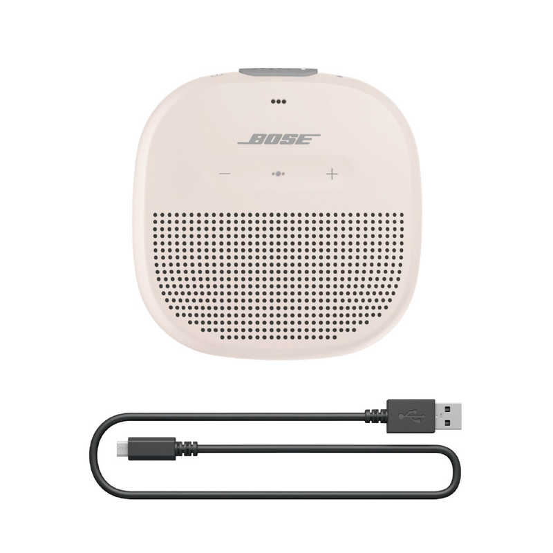 BOSE BOSE ワイヤレスポータブルスピーカー ホワイトスモーク SoundLink Micro Bluetooth speaker SoundLink Micro Bluetooth speaker