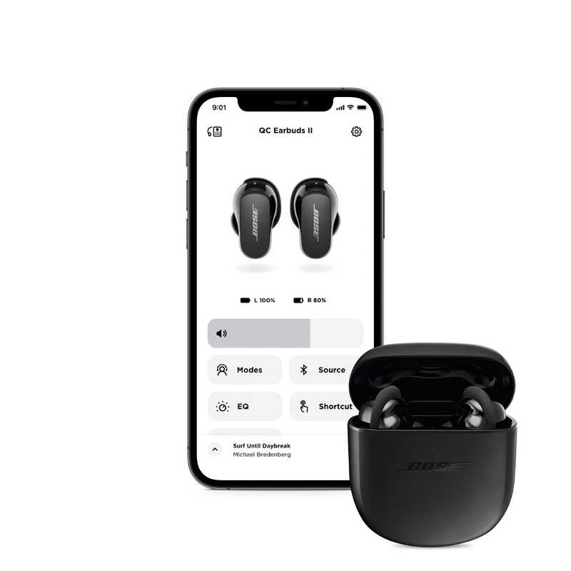 BOSE BOSE フルワイヤレスイヤホン Bose QuietComfort Earbuds II トリプルブラック [リモコン･マイク対応 /ノイズキャンセリング対応] QCEARBUDSIIBLK QCEARBUDSIIBLK