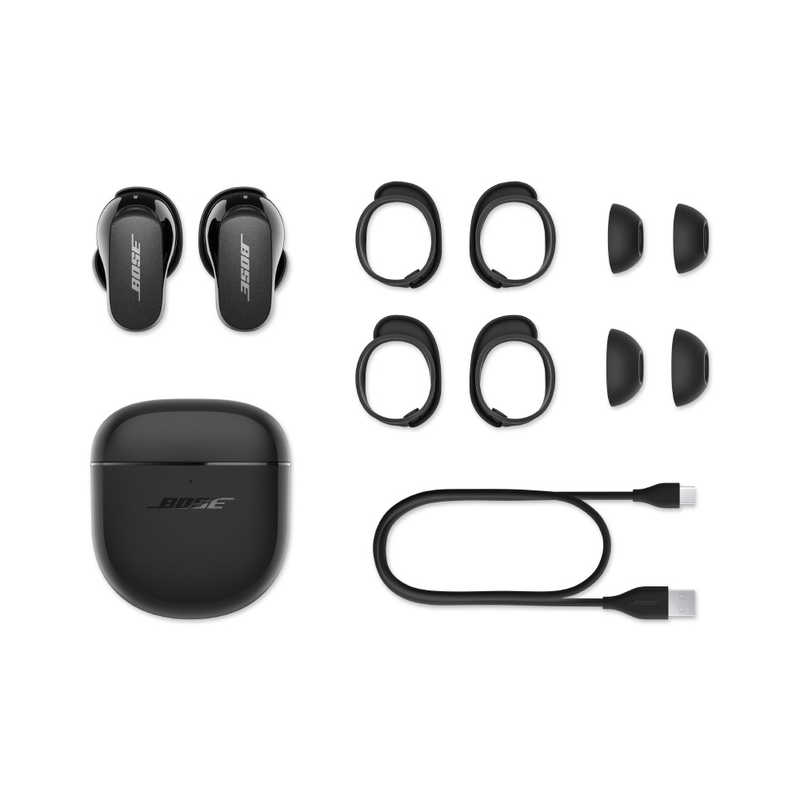 BOSE BOSE フルワイヤレスイヤホン Bose QuietComfort Earbuds II トリプルブラック [リモコン･マイク対応 /ノイズキャンセリング対応] QCEARBUDSIIBLK QCEARBUDSIIBLK