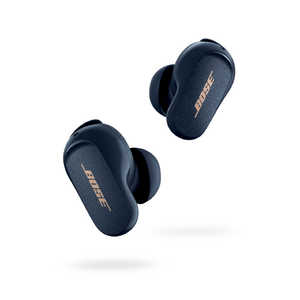 BOSE 【アウトレット】フルワイヤレスイヤホン QuietComfort Earbuds II ミッドナイトブルー [リモコン･マイク対応 /Bluetooth /ノイズキャンセリング対応] QCEARBUDSIIMNB
