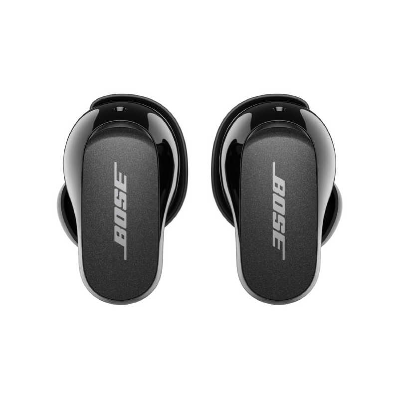 BOSE BOSE 完全ワイヤレスイヤホン QuietComfort Earbuds II Triple Black［リモコン・マイク対応/ノイズキャンセリング対応/ケース付］ QCEBIIBK+FABCOVER QCEBIIBK+FABCOVER