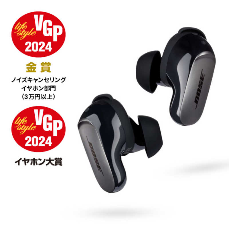 BOSE BOSE 完全ワイヤレスイヤホン ［ノイズキャンセリング対応 空間オーディオ対応］ Black QuietComfort Ultra Earbuds QuietComfort Ultra Earbuds