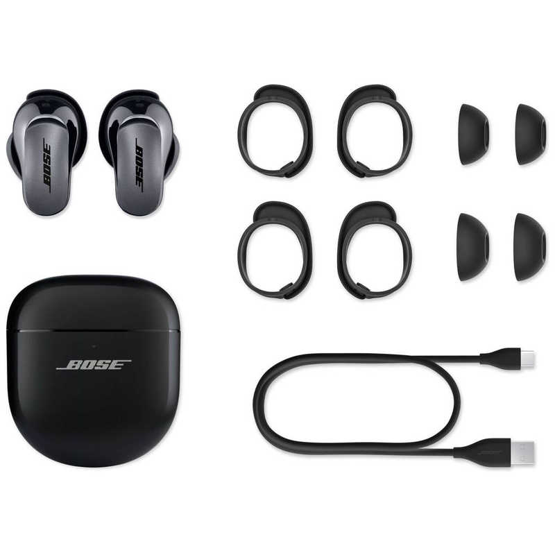 BOSE BOSE 完全ワイヤレスイヤホン ［ノイズキャンセリング対応 空間オーディオ対応］ Black QuietComfort Ultra Earbuds QuietComfort Ultra Earbuds