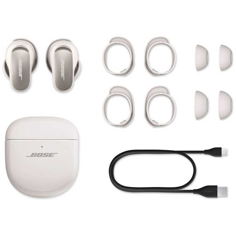 BOSE BOSE 完全ワイヤレスイヤホン ［ノイズキャンセリング対応 空間オーディオ対応］ WhiteSmoke QuietComfort Ultra Earbuds QuietComfort Ultra Earbuds