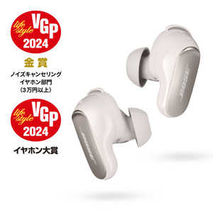 BOSE 完全ワイヤレスイヤホン ［ノイズキャンセリング対応 空間オーディオ対応］ WhiteSmoke QuietComfort Ultra Earbuds