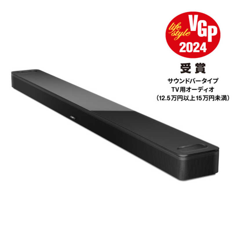 BOSE BOSE スマートサウンドバー Bose Smart Ultra Soundbar ［Wi-Fi対応 /1.1ch /Bluetooth対応 /DolbyAtmos対応］ ブラック SmartUltraSBBLK SmartUltraSBBLK