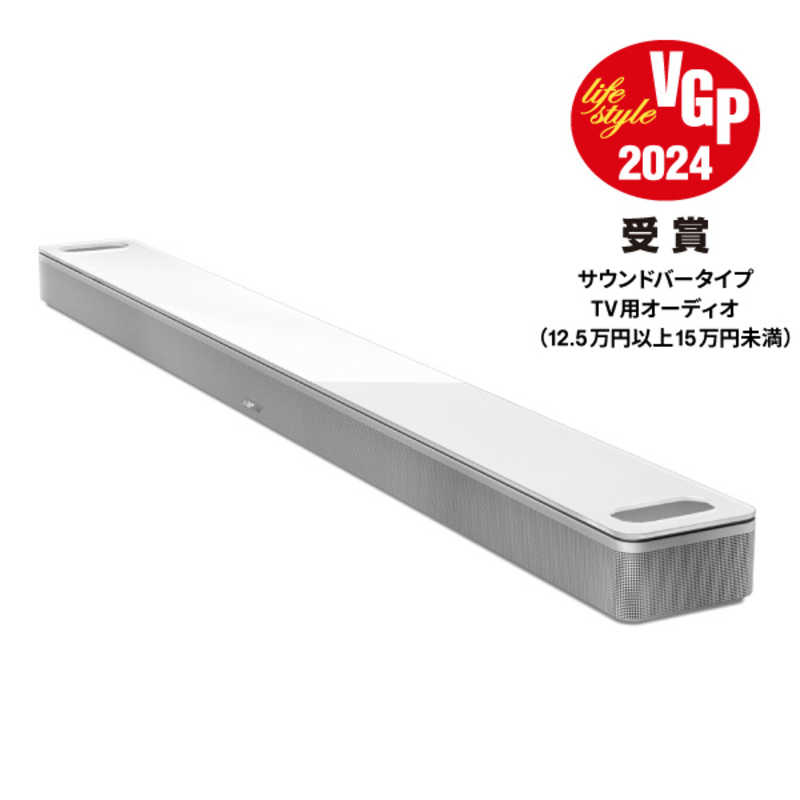 BOSE BOSE スマートサウンドバー Bose Smart Ultra Soundbar ［Wi-Fi対応 /1.1ch /Bluetooth対応 /DolbyAtmos対応］ ホワイト SmartUltraSBWHT SmartUltraSBWHT