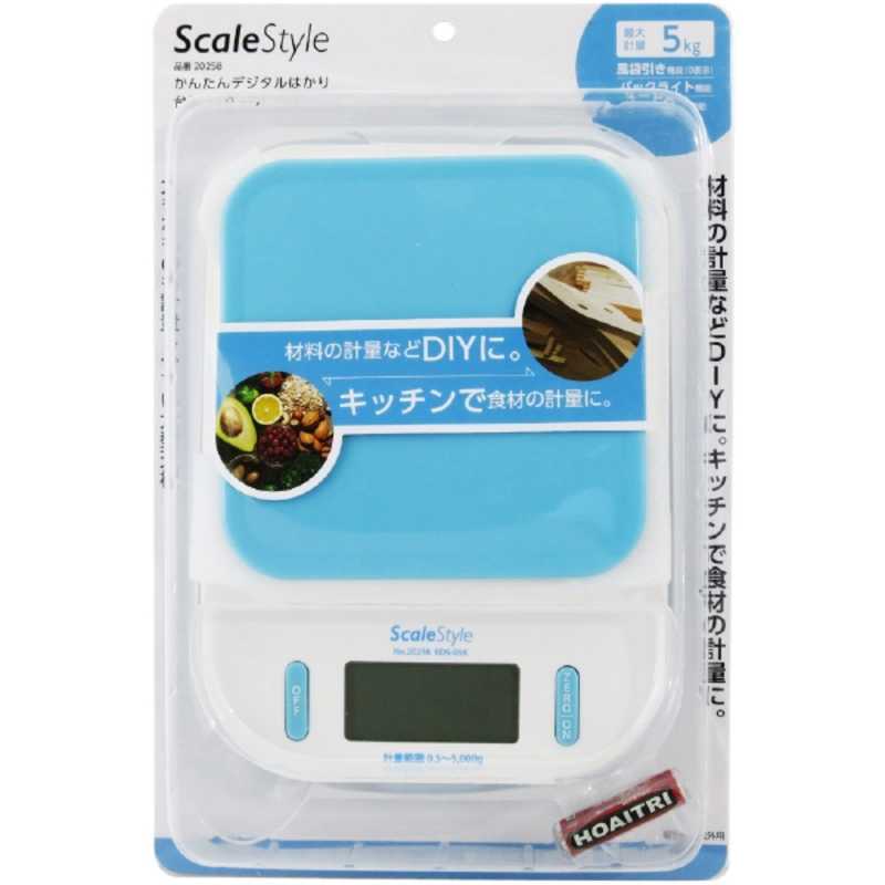 SCALESTYLE SCALESTYLE Scale Style かんたんデジタルはかり 台型 Scale Style ｶﾝﾀﾝﾃﾞｼﾞﾀﾙﾊｶﾘﾀﾞｲ ｶﾝﾀﾝﾃﾞｼﾞﾀﾙﾊｶﾘﾀﾞｲ
