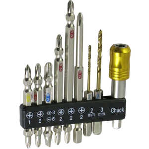SUNUP カラードライバービットセット 9PC CDB-01 SUNUP カラードライバービットセット 9PC CDB-01
