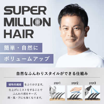 ルアン スーパーミリオンヘアーコンパクトセットNo.1ブラック