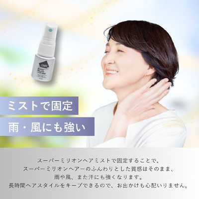 ルアン スーパーミリオンヘアーコンパクトセットNo.1ブラック