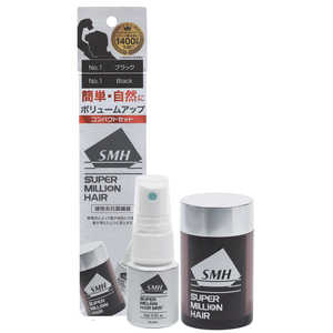 ルアン スーパーミリオンヘアーコンパクトセットNo.1ブラック 10g+15mL SMHコンパクトセツトBK ルアン スーパーミリオンヘアーコンパクトセットNo.1ブラック 10g+15mL SMHコンパクトセツトBK