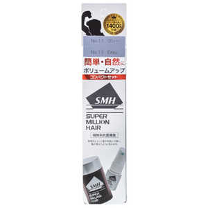 ルアン スーパーミリオンヘアーコンパクトセットNo.11グレー 10g+15mL コンパクトセツトグレー ルアン スーパーミリオンヘアーコンパクトセットNo.11グレー 10g+15mL コンパクトセツトグレー