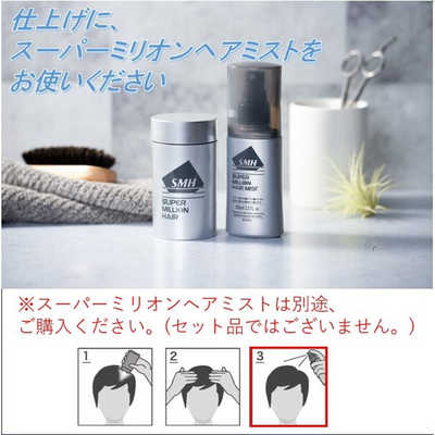 ルアン 10個セット スーパーミリオンヘアーEX 20g No.1ブラック 新品> No.1 ブラック スーパーミリオンヘアー EX 20g ルアン