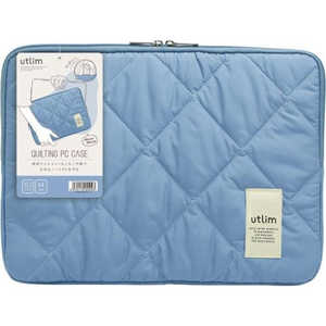 ソニック ノートパソコン/ タブレットPC対応 ［?13.3インチ］ キルティング ノートPCケース ユートリム ブルー UT-8667-B