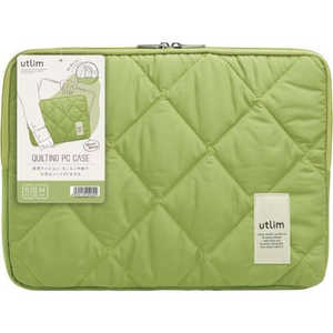 ソニック ノートパソコン/ タブレットPC対応 ［?13.3インチ］ キルティング ノートPCケース ユートリム グリーン UT-8667-G