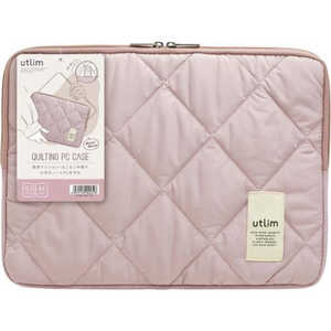 ソニック ノートパソコン/ タブレットPC対応 ［?13.3インチ］ キルティング ノートPCケース ユートリム ピンク UT-8667-P