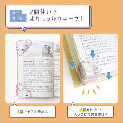 ソニック カドノオモクリップ 2個入 ホワイト おもさでページ