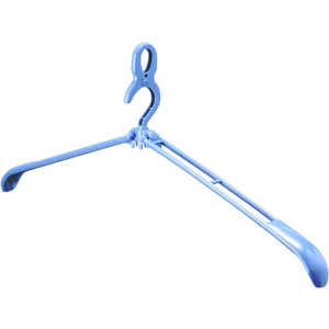 サワフジ トレーナーハンガー(ライトブルー) TN-01C