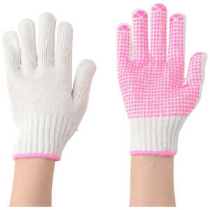 アトム すべり止め手袋 女性用 5双組 フリーサイズ (全長 21.0cm) 4990LA5P