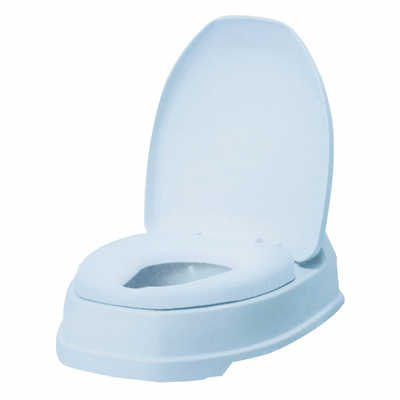 アロン化成 洋式便器 サニタリエースHG 両用式 ライトブルー の通販