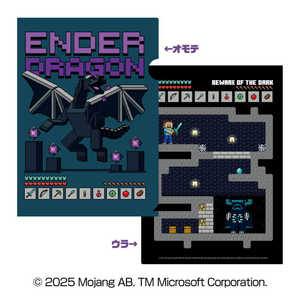 ���󥹥��� MINECRAFT �ޥ��󥯥�ե� A4���ꥢ�ե����� PIXEL WORLD �ޥ�����A4���ꥢ�ե�����PIXELW