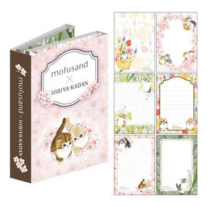エンスカイ mofusand×日比谷花壇 パタパタメモ Spring モフサンドヒビヤパタパタメモSP