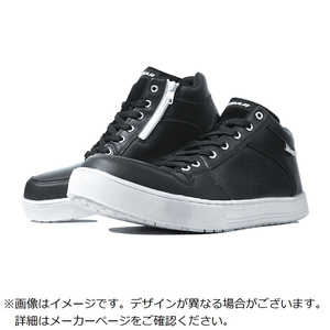 おたふく手袋 FUBARワークシューズ ミドルカット サイドファスナー ブラック23.5cm FB-841 おたふく手袋 FUBARワークシューズ ミドルカット サイドファスナー ブラック23.5cm FB-841
