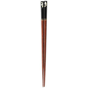 イシダ 箸 金座 福ねこ 黒 23.0 台紙入り 101899 イシダ 箸 金座 福ねこ 黒 23.0 台紙入り 101899