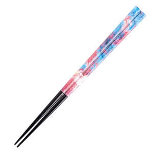 イシダ 箸 23cm KAKEHASHI ARTE カラーミックス 木製 天然木 ブルー ハシ23CMKAKEHASHIARTEカ