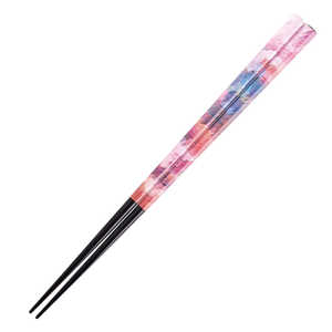 イシダ 箸 23cm KAKEHASHI ARTE カラーミックス 木製 天然木 バイオレット ハシ23CMKAKEHASHIARTEカ