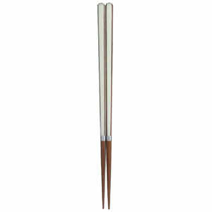 イシダ 箸 23cm 木製 ホワイト ハシ23CMモクセイホワイト