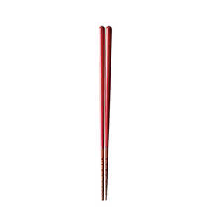 イシダ 究極のすべらない箸23cm レッド 13543 イシダ 究極のすべらない箸23cm レッド 13543