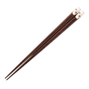 イシダ 箸 子供用 18cm ほのぼのキャット 木製 天然木 漆 サークル 17562 イシダ 箸 子供用 18cm ほのぼのキャット 木製 天然木 漆 サークル 17562