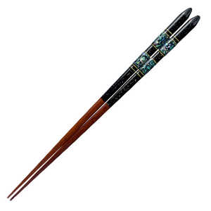 イシダ 箸 23cm プレミアムアイ ゴージャスライン 久須夜 木製 天然木 あわび貝 19549 イシダ 箸 23cm プレミアムアイ ゴージャスライン 久須夜 木製 天然木 あわび貝 19549