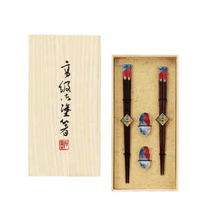 イシダ 桐箱 箸置付 2膳入 凱風快晴 ペア HASHIGIFT1 イシダ 桐箱 箸置付 2膳入 凱風快晴 ペア HASHIGIFT1