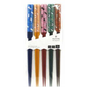 イシダ 客用箸 ねこ日和 5P 670654 イシダ 客用箸 ねこ日和 5P 670654