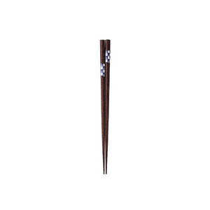 イシダ 箸 23cm ビーズ藍市松 先角箸 木製 ハシ23CMビーズアイイチマツサキカ イシダ 箸 23cm ビーズ藍市松 先角箸 木製 ハシ23CMビーズアイイチマツサキカ