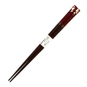 イシダ 箸 21cm 23cm 金座 福ねこ 漆塗 木製 赤 ハシ21CM23CMキンザフクネコアカ イシダ 箸 21cm 23cm 金座 福ねこ 漆塗 木製 赤 ハシ21CM23CMキンザフクネコアカ