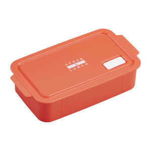 オーエスケー お弁当箱 1段 650ml 抗菌 STOCK＆LUNCH BOX オレンジ STL650
