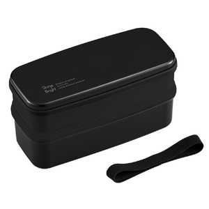 オーエスケー お弁当箱 2段 1100ml 食洗機対応 電子レンジ対応 抗菌 PM24