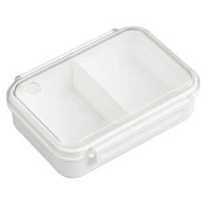オーエスケー お弁当箱 1段 まるごと冷凍弁当 650ml ランチボックス 保存容器 ホワイト PCL3S