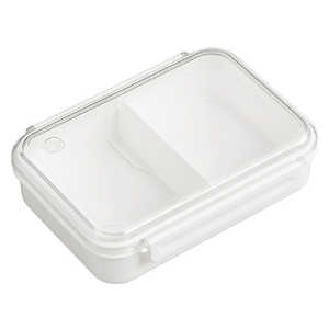 オーエスケー お弁当箱 1段 まるごと冷凍弁当 800ml ランチボックス 保存容器 ホワイト PCL5S