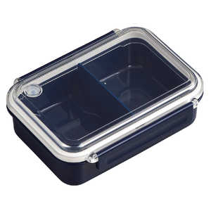 オーエスケー お弁当箱 1段 まるごと冷凍弁当 500ml ランチボックス 保存容器 ネイビー PCL1S