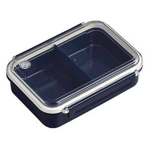 オーエスケー お弁当箱 1段 まるごと冷凍弁当 650ml ランチボックス 保存容器 ネイビー PCL3S