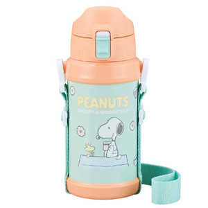 オーエスケー 水筒 600ml ダイレクトステンレスボトル スヌーピー SBR600D
