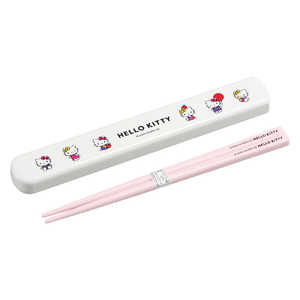 オーエスケー 箸箱セット ハローキティ 引フタ箸箱セット 19.5cm HS16