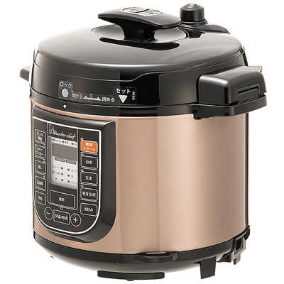 ワンダーシェフ マイコン電気圧力鍋4L 楽ポン 4L OEDD40 の通販 