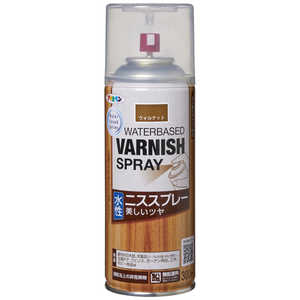 アサヒペン 水性ニススプレー 300ml ウォルナット 9019317 アサヒペン 水性ニススプレー 300ml ウォルナット 9019317